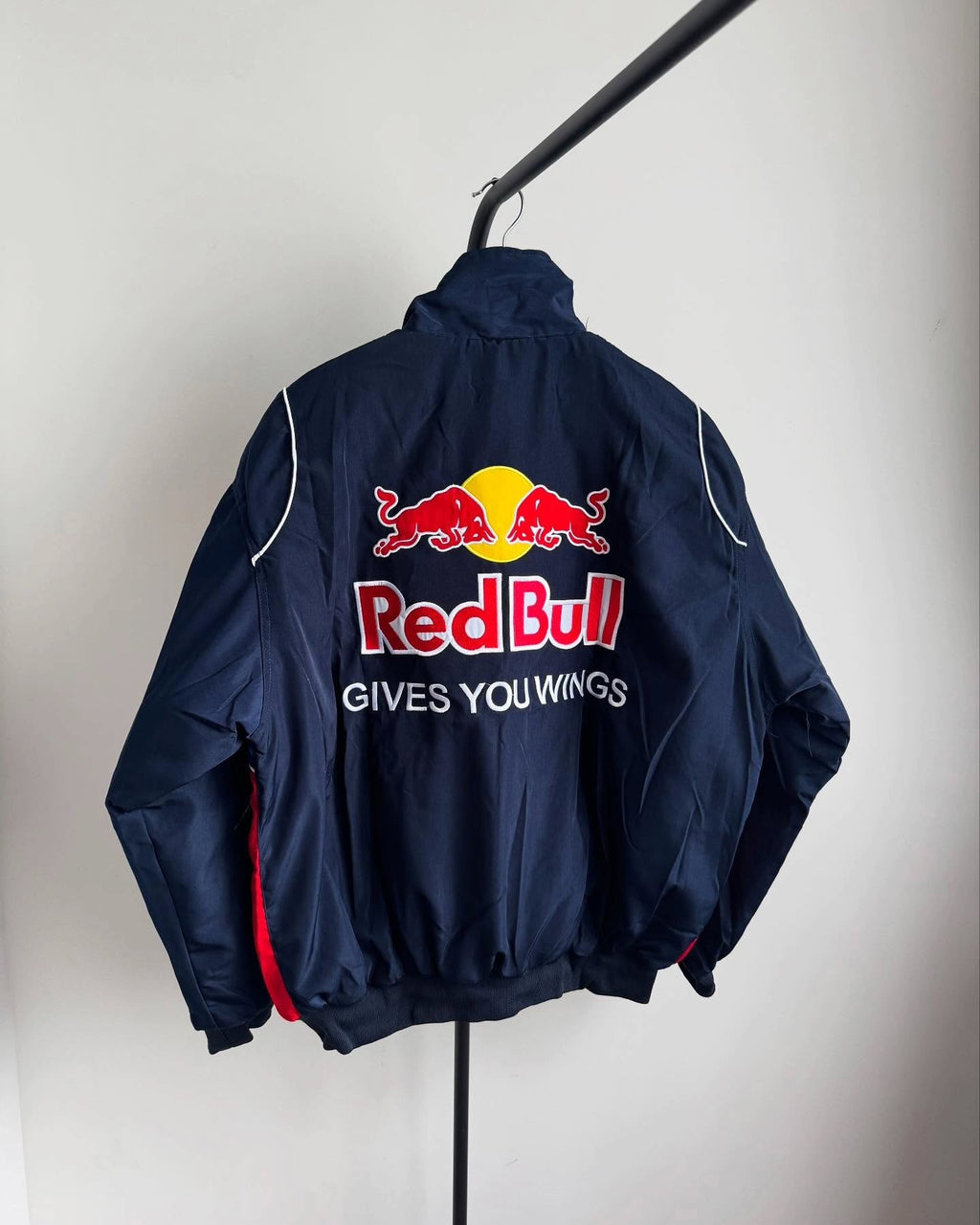 Red Bull Racing Inspired Jacket – Trendy DTF Printed Fashion Wear