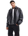 Urbon Cloth Classic Rider Synthetic-Leather Jacket..