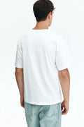 Classic Loose Fit Cotton T-Shirt – White