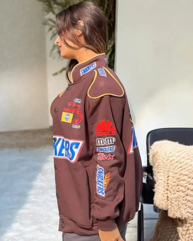 Snickers Racing Rider Women’s Cotton Jacket – Sleek Motorsport Style