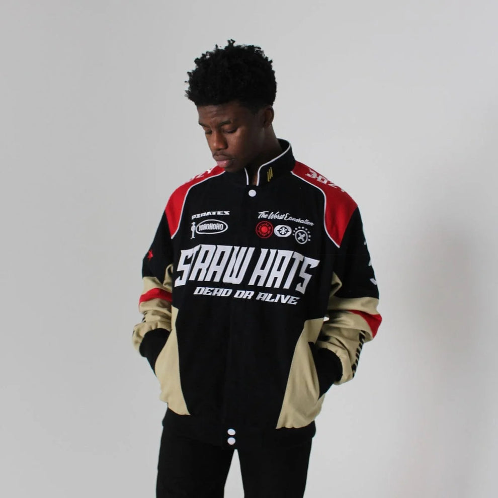 Straw Hats Racing Jacket II – Bold Fandom Racing Jacket