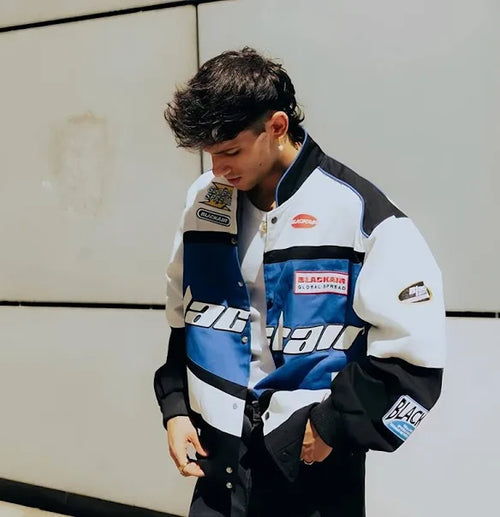 Black Air Classic Motorsport Jacket