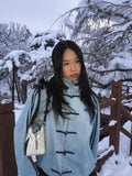 CNY Originals Chinese Track Jacket – Premium  ICE Blue Streetwear