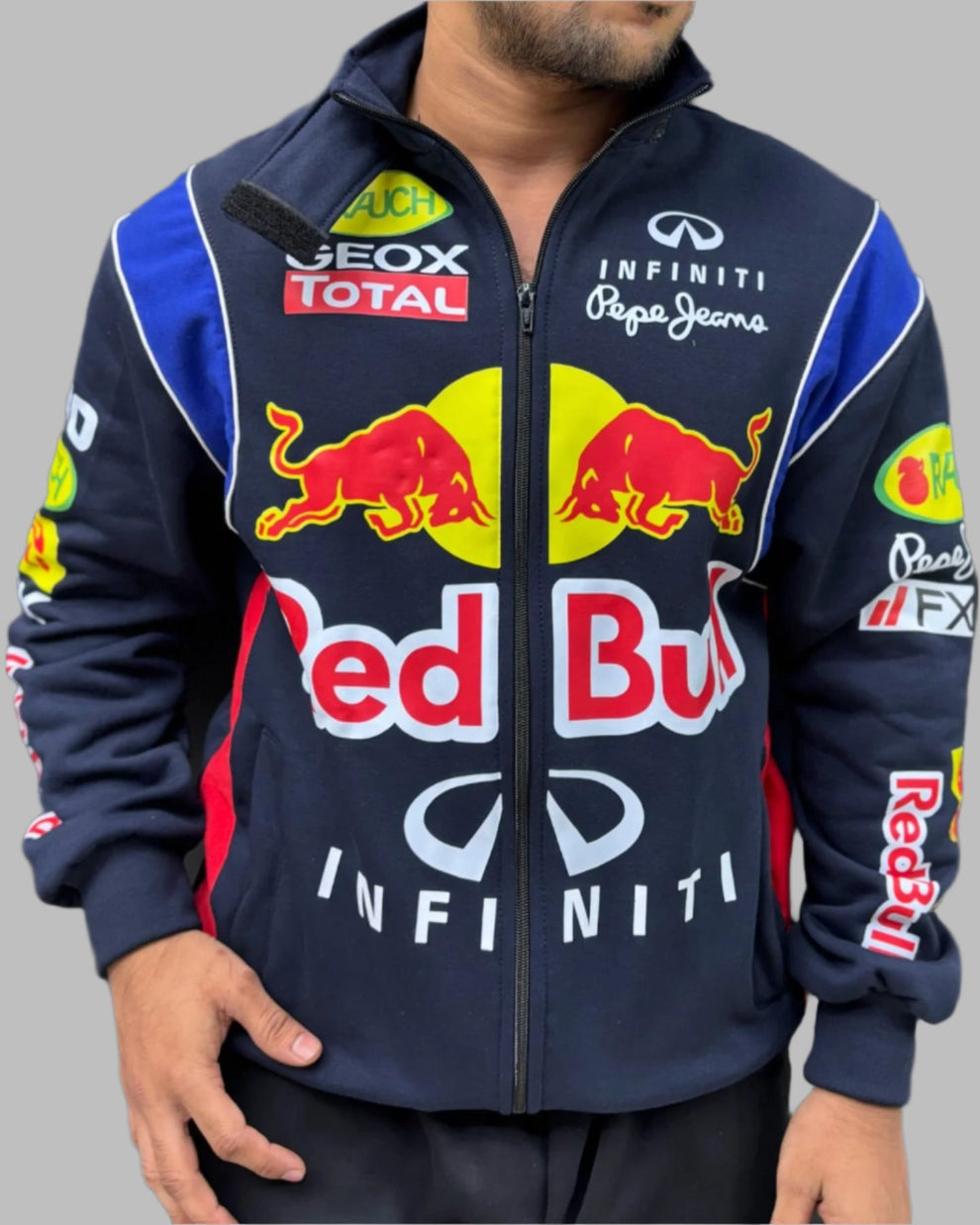 Red Bull Racing F1 Team Jacket – Premium Motorsport Streetwear