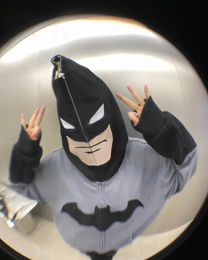Batman Zipper Hoodie – Premium Hero Edition