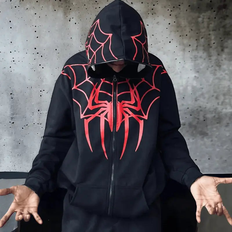 Spiderman Inspired Premium Zipper Hoodie – Urbon Cloth