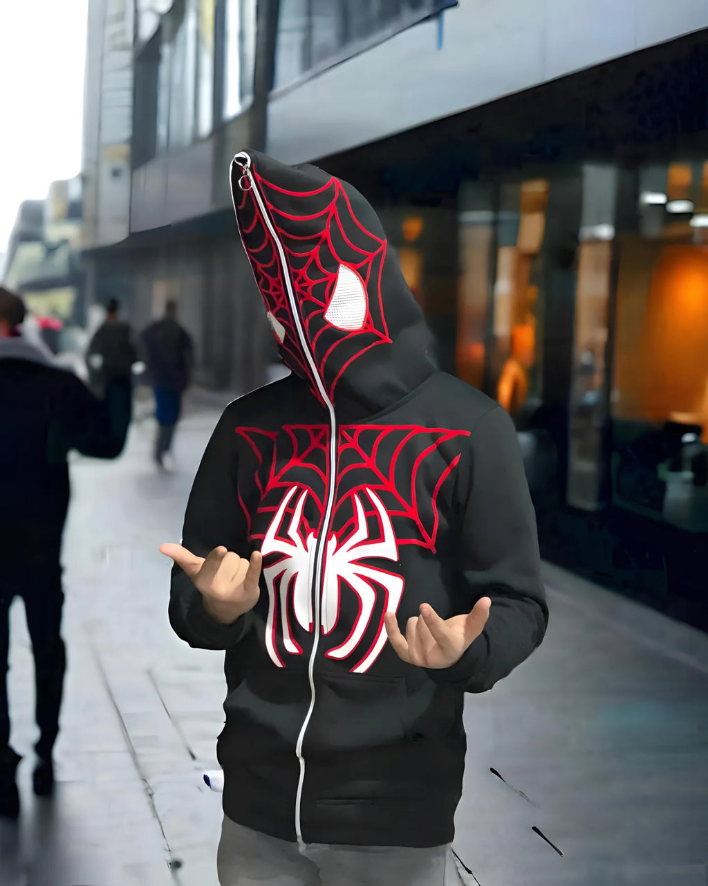 Spiderman Inspired Premium Zipper Hoodie – Urbon Cloth
