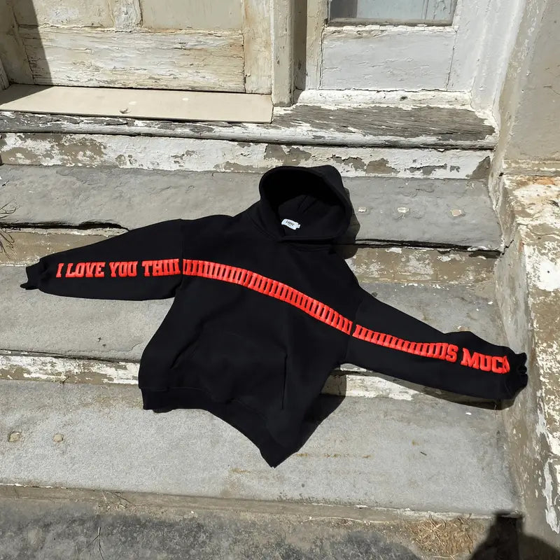 “I Love You This Much Hoodie – Cozy Statement Streetwear”